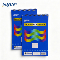 Cuaderno de Notas Personalizado con Espiral Superior, Cuaderno Steno de 203x128mm, Bloc de Notas Rayado para Escritura, Notas Escolares y de Oficina, Venta al por Mayor OEM