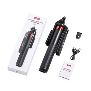 Soporte <span class=keywords><strong>para</strong></span> teléfono inteligente Ulanzi MA-09, palo selfie inalámbrico con control remoto, trípode de escritorio <span class=keywords><strong>para</strong></span> <span class=keywords><strong>iPhone</strong></span>, transmisión en vivo, video, vlog ma09 - Product Image 1