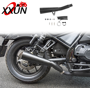 Kit de tubo de escape de silenciador de motocicleta XXUN para <span class=keywords><strong>Honda</strong></span> <span class=keywords><strong>REBEL</strong></span> CM/CMX1100 2021-2024 2021 2022 <span class=keywords><strong>2023</strong></span> 2024 - Product Image 1