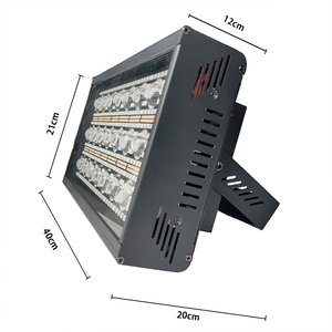 24Pcs Điều Khiển Thông Minh LED Sét Rèm Ánh Sáng 250W Sân Khấu DJ Thiết Bị Ấm Trắng Môi Trường Xung Quanh Điền Hiệu ứng Trực Tiếp Nhà Máy Vàng - Product Image 6