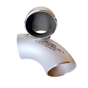 ASME B16.9 A/SA403 90LR °   Codo 304/316L, Accesorio de Soldadura a Tope Sin Costura, 1/2\"-12\" - Product Image 2