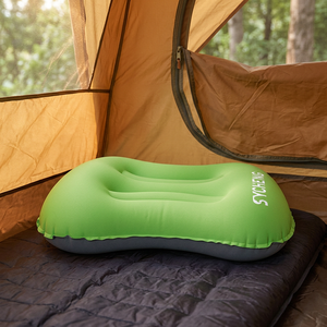 Oreiller gonflable portable d'extérieur, oreiller de camping compact, oreiller gonflable multifonctionnel en TPU pour le voyage - Product Image 1
