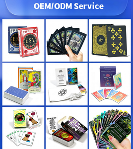 Baraja de Cartas de Papel Brillante Impresas Personalizadas para Niños, Salud Mental, Belleza, Caja Negra, Cartas de Juego, Lectores Profesionales, Sanación Energética - Product Image 3