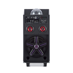 Cqa <span class=keywords><strong>Disco</strong></span> Hộp Gỗ Âm Thanh PA Hệ Thống Chuyên Nghiệp 10 "Loa Woofer 60W Với <span class=keywords><strong>Disco</strong></span> Bóng Đèn Loa - Product Image 2