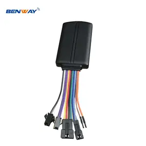 Benway BW09 perangkat pelacak GPS GSM multifungsi pelacak GPS deteksi bahan bakar kendaraan untuk mesin pemutus