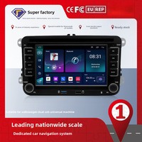 Radio de Coche Android Octa de 7 Pulgadas con Carplay, GPS, DSP, Autoradio Compatible con Volkswagen VW CC Passat B7 Polo Golf 5 6 Jetta Mk5 Mk6