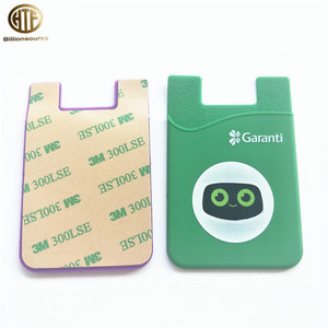 Hot bán biểu tượng tùy chỉnh Silicone chủ thẻ khuyến mại dính cho tín dụng/ID/điện thoại/Wallet mới lạ Quà Tặng - Product Image 5