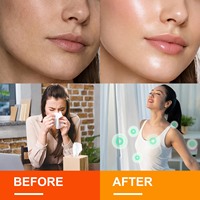 Comprimés effervescents personnalisés à la vitamine C orange, complément alimentaire