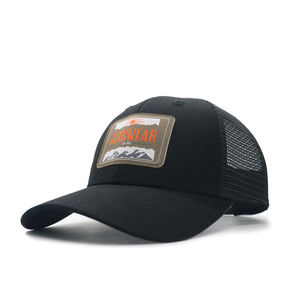 Premium Custom 5-Panel High-Profile Structured Trucker Cap with Terry Fabric & Striped Mesh for Australian Country Outdoor - Product Image 3
