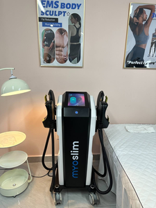 Máquina de Escultura Corporal <span class=keywords><strong>EMS</strong></span> de Precio Económico 6500W Myoslim <span class=keywords><strong>Sculptor</strong></span> con 4 Manijas RF EMSzero Estimulador Muscular Adelgazante y Escultor - Product Image 5