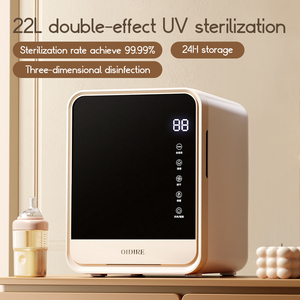 โคมไฟยูวีและเครื่องฆ่าเชื้อด้วยความร้อนแบบแห้ง22L สำหรับเด็กทารกเครื่องฆ่าเชื้อ <span class=keywords><strong>UV</strong></span> สำหรับ<span class=keywords><strong>ขวด</strong></span><span class=keywords><strong>นม</strong></span>และเสื้อผ้าดีไซน์ใหม่สำหรับเด็กทารก - Product Image 2