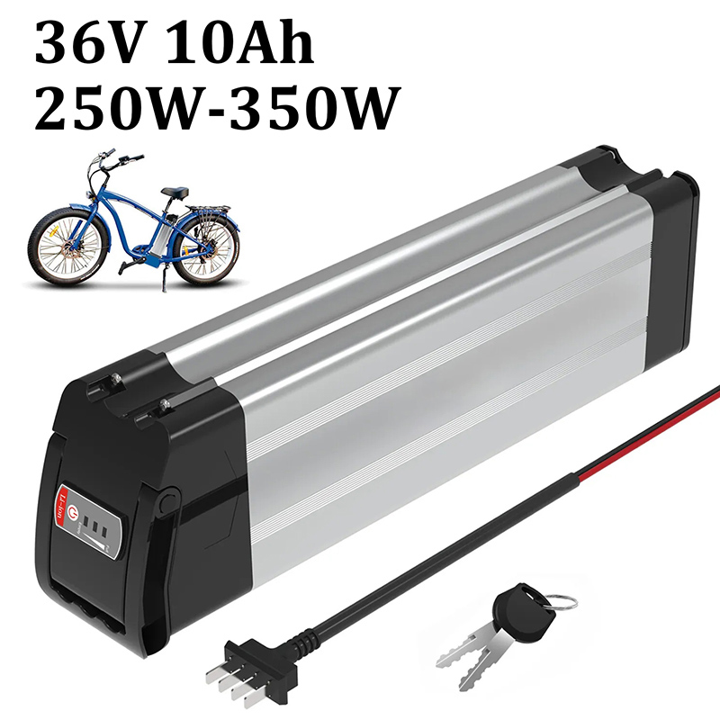 Customized 36V/48V Lithium Ion Electric Bicycle Battery Pack - 10Ah to  25.6Ah Options for Ebike Applications
