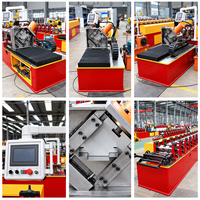 Machine de formage et de pliage de cadres de portes en acier avec moteur, engrenages, roulements et boîte de vitesses - Haute sécurité, multi-tension (380V/440V/220V)