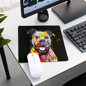 OEM Polyester Thăng Hoa In Cao Su Neoprene Chuột Mat, Con Chó Con Chuột Pad - Product Image 1