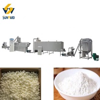 Machines d'extrusion de fécule de tapioca/cassava pré-gélatinisée modifiée / Ligne de production de fécule modifiée