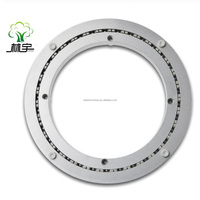 8 ''Geräuscharme Serie Aluminium Lazy Susan Runde Dreh platte Hardware für Küche Esstisch