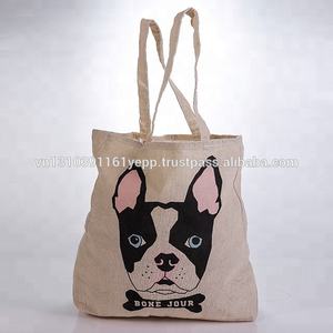 Sac fourre-tout en toile de coton écologique personnalisable pour femmes sac à provisions recyclable recyclable - Product Image 3