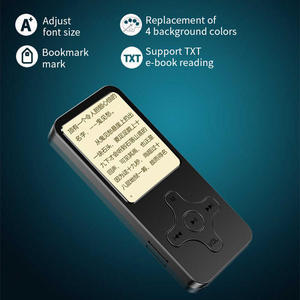 Lecteur MP3 MP4 portable neuf d'usine avec Bluetooth 5.0, HIFI sans perte, écran 1,8 pouces, haut-parleur intégré, radio FM et fonction E-book pour étudiants - Product Image 5