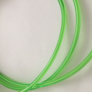 Laisse de planche à pagaie 5,5 mm en TPU vert, boucle à double anneau élastique, capacité de charge de 19 kg, design minimaliste unisexe, 12 ans et plus - Product Image 4