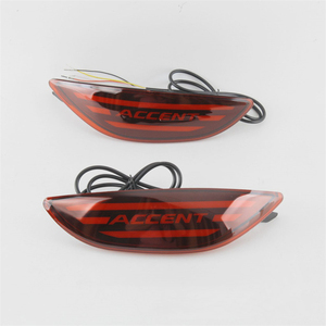 Đèn phản quang cản sau LED phù hợp với Hyundai <span class=keywords><strong>Accent</strong></span> Solaris Sedan 2012 - 2016 2017, đèn phanh hậu, đèn cảnh báo sương mù 12V - Product Image 3