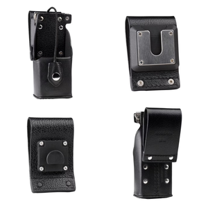 Motorola กระเป๋าหนัง PMLN5866A แท้แบบมีสายคาดเอว, ซองหนังแท้สำหรับ DP2400E ทอล์คกี้ DEP550E DP2600E - Product Image 5