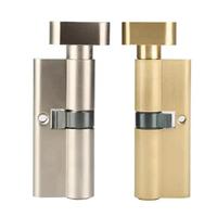 Cylindre de serrure de porte à mortaise An-drill de 70 mm avec clé maîtresse, cylindre en laiton pour serrure à mortaise