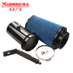 Kit d'admission d'air Xuzhong avec filtre à air champignon 6.4L Ford 08-10 en alliage d'aluminium noir pour amélioration - Product Image 1