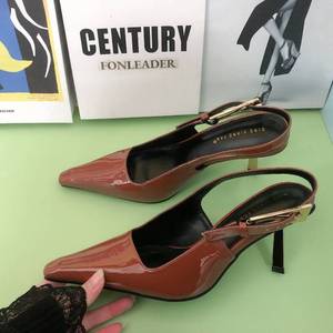 Nouvelles sandales pour femmes à talon haut, mules tendance, chaussures à talons pour femmes 2024 - Product Image 6