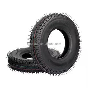 Ningshuo Nspm7048 4.00-8 4.80/400-8 4pr 8pr Zware 16 Inch Aanhangwagen Kruiwagen Luchtrubber Bandenwiel - Product Image 6