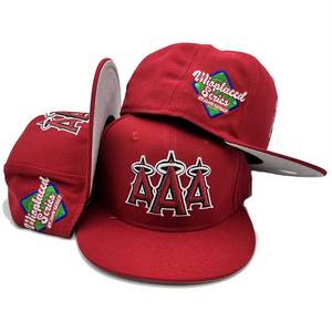 Casquettes de sport ajustées de baseball 6 panneaux en coton brodé 3D unisexe avec logo OEM personnalisé en gros - Product Image 5