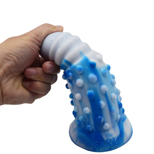 FAAK 18cm*6.8cm Giocattolo Sessuale Fantasia Morbido Punteggiato Simulazione Novità Dildo <span class=keywords><strong>Plug</strong></span> Anale Masturbatore Giocattoli Sessuali Anali per Uomo Donna Coppie - Product Image 3