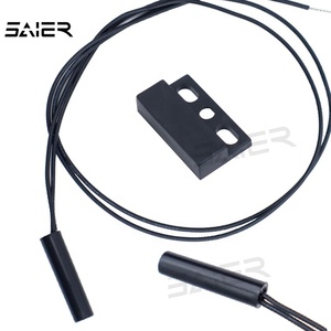 Interruttore Reed magnetico 10W tipo rotondo normalmente aperto ABS tondo tipo Reed sensore di contatto magnetico - Product Image 2