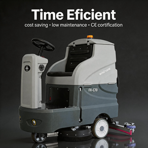 Máquina Fregadora de Pisos Industrial Automática con Motor Eléctrico, Nueva, para Limpieza de Pisos - Product Image 2