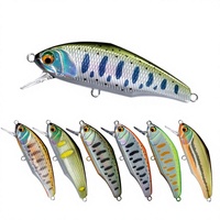 Leurre de pêche à coulée rapide de haute qualité Pesca 44mm 3.5g, leurre minnow en plastique dur pour truite de ruisseau et rivière AM44-1