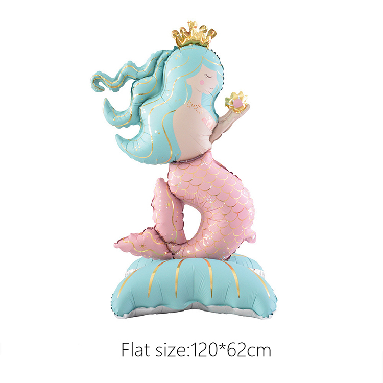 Pink Blue Mermaid