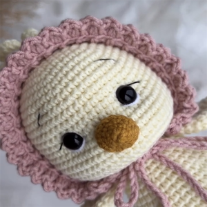 Adorable hecho a mano relleno Animal juguete ganchillo Lovey Chick <span class=keywords><strong>Amigurumi</strong></span> pato ganchillo pollo juguete - Product Image 6