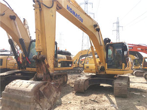 Excavadora de orugas hidráulica usada Komatsu, con motor diésel, excelente rendimiento, origen japonés 100%, en stock, Shanghái, 2017 - Product Image 4