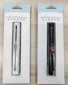 Lápiz Limpiador Retráctil para Auriculares, Cepillo para Polvo de Teclado, Limpiador de Auriculares 3 en 1, Lápiz Limpiador de Audífonos - Product Image 6