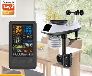 Thermomètre hygromètre numérique intelligent professionnel YAGO WIFI TUYA avec contrôle par application intelligente, station météo - Product Image 4