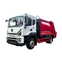 Camion de ramassage des déchets Dongfeng 4x2 15 m³ à chargement arrière de 12 tonnes, prix usine, pour la collecte des ordures urbaines