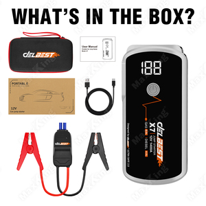 <span class=keywords><strong>DBPOWER</strong></span> 600A 18000mAh Démarreur de voiture portable Booster de batterie - Product Image 2
