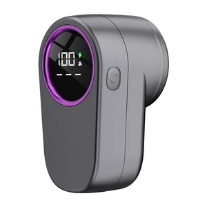 Mini rasoir anti-bouloches portable USB Type-C avec écran LED numérique, 3 vitesses, pour vêtements et pulls - Product Image 1