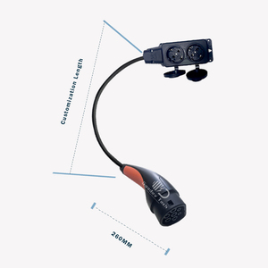 Nuevo Adaptador de Carga Bidireccional <span class=keywords><strong>Goodev</strong></span> Tech V2L Tipo 2 EV Hembra a EU Schuko, Modelo V2L01002, IP44 - Product Image 3