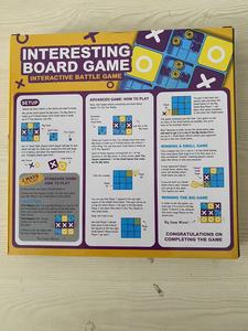 Jeu de société 3D Tic Tac Toe interactif prêt à être expédié, <span class=keywords><strong>jouet</strong></span> de puzzle de table Gobble pour enfants et famille, faible MOQ, cadeau - Product Image 4