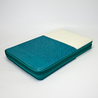 Couverture en cuir personnalisée pour la Bible de la Sainte Bible de la Sainte-Cène de la Sainte Écriture Sainte de Jésus avec fermeture éclair