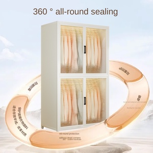 Armario Moderno y Sencillo de Bambú para Dormitorio, Habitación de Alquiler, Armario de Almacenamiento para Apartamento Pequeño, Nuevo, Ensamblado, para Niños, Hecho en China - Product Image 2