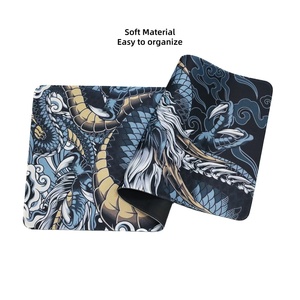 Tapis de souris Dragon bleu foncé à bas prix du fabricant, tapis de souris pour le jeu, le bureau, la maison, tapis de bureau pour ordinateur portable avec <span class=keywords><strong>base</strong></span> en caoutchouc - Product Image 5