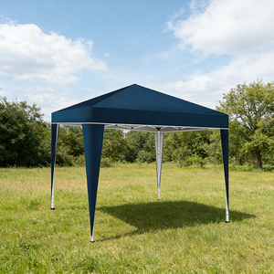 Tente <span class=keywords><strong>Pavillon</strong></span> Pliante Quadrangulaire QT pour Commerce International Transfrontalier, Idéale pour le Camping, les Expositions, les Loisirs, l'Extérieur et la Plage (Parasol) - Product Image 3