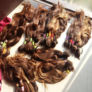 Extensiones de cabello humano trenzado, sin procesar, rubio miel natural, sin procesar, virgen europea, rusa, para pelucas Judías - Product Image 5