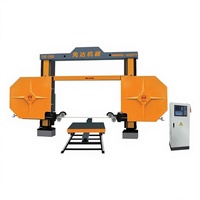 Machine à scier au fil diamanté CNC-3000 avec moteur et engrenage, contrôle 4 axes pour la découpe de lettres et de formes courbes sur marbre et granit
